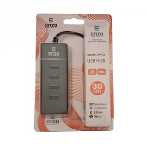 هاب USB چهار پورت انزو مدل UH-42