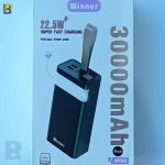 پاوربانکWinnerمدل WPB 03 ظرفیت 30000mah