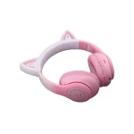 هدفون بلوتوثی گربه ای abodos مدل AS-WH15