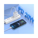 خرید شارژر دیواری 20 وات کاکوسیگا مدل KSC-819 PD + کابل لایتنینگ