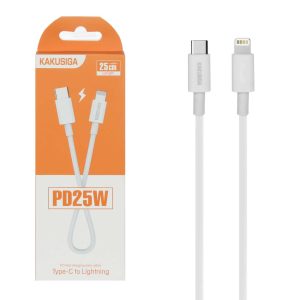 کابل پاوربانکی تبدیل usb-C به لایتنینگ کاکومدل KSC-653