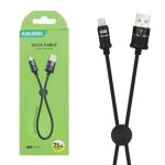 کابل شارژ پاوربانک USB به لایتنینگ کاکو مدل KCS351 طول 25cm