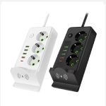 خرید سه راهی شارژر و بی سیم POWER SOCKET مدل QL-1080