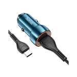 شارژر فندکی هوکو مدل Z46 QC3.0 18W + کابل