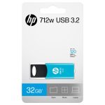 فلش مموری hp مدل X712w رابط USB 3.0 ظرفیت 32 گیگابایت