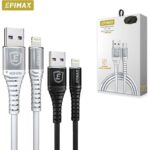 کابل شارژ اپیمکس USB به لایتنینگ مدل Epimax EC-31