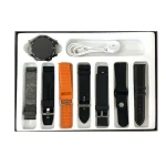 ساعت هوشمند پک ویسمی مدل Wisme WS-63 Max همراه 7 بند متنوع