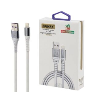 کابل شارژ اپیمکس USB به لایتنینگ مدل Epimax EC-31