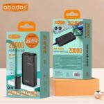 پاوربانک آبودوس مدل Abodos AS-PS56 ظرفیت 20000mah