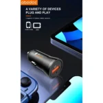 شارژر فندکی آبادوس مدل AS-GS18 به همراه کابل