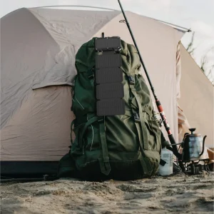 پاوربانک خورشیدی Solar 5 Panel ظرفیت 20000 میلیآمپر