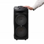 اسپیکر بلوتوثی چمدانی T1-211S | قابل حمل با رقص نور RGB